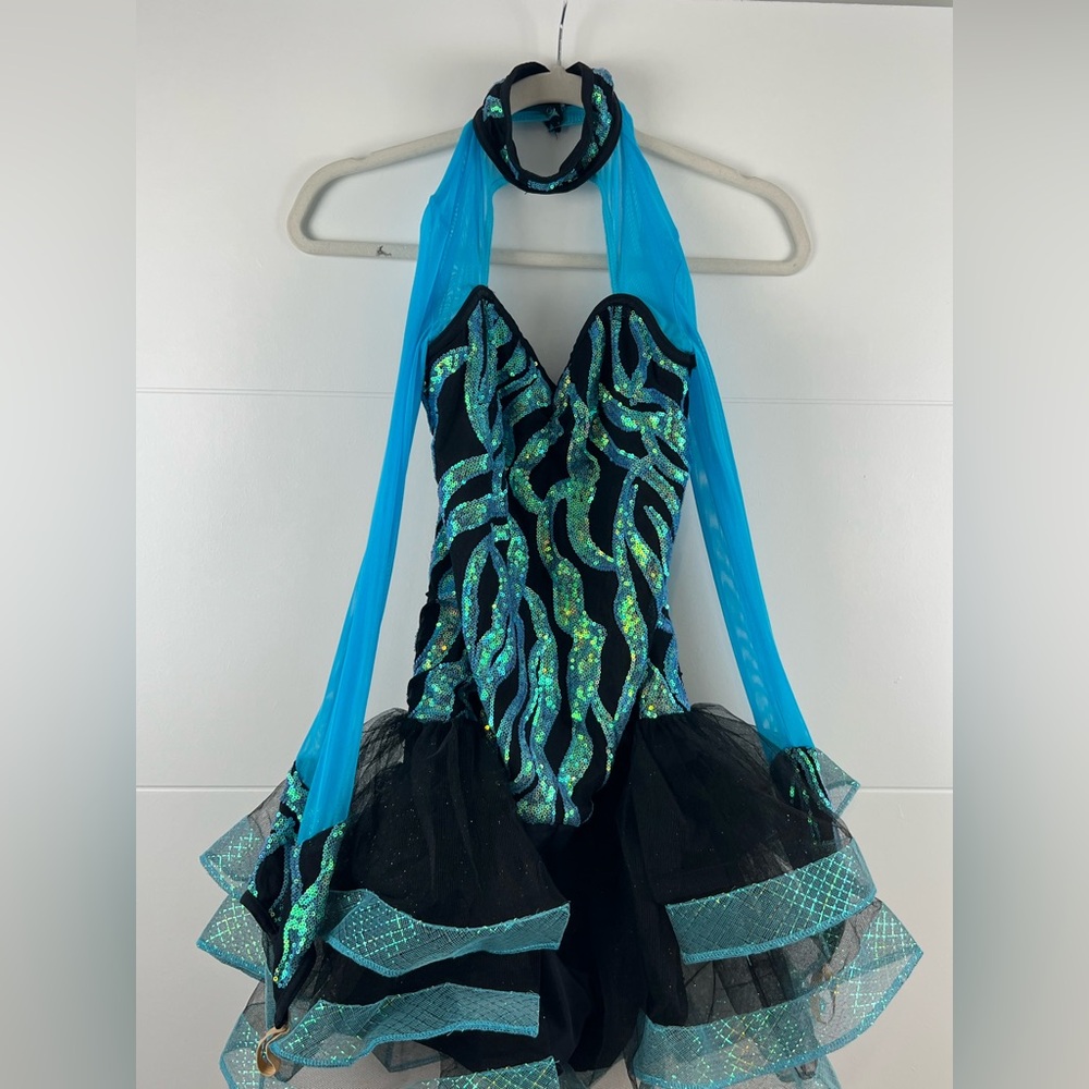 Weissman Dance Costume leotard Size MC